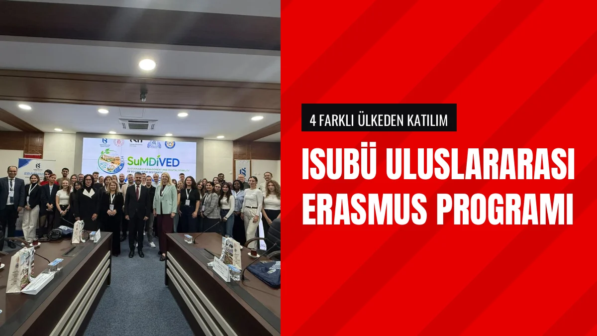 ISUBÜ Ekoturizm Programında Dört Ülkeden Katılımcıları Ağırlıyor