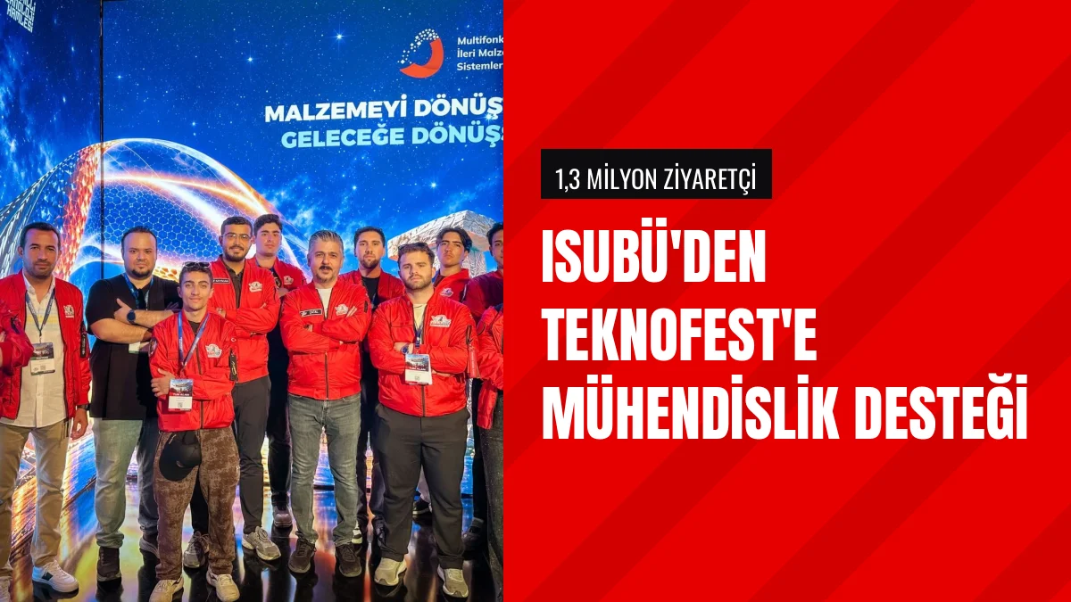 ISUBÜ TEKNOFEST Şanlıurfa Teknik Altyapı Çalışmalarını Üstlendi