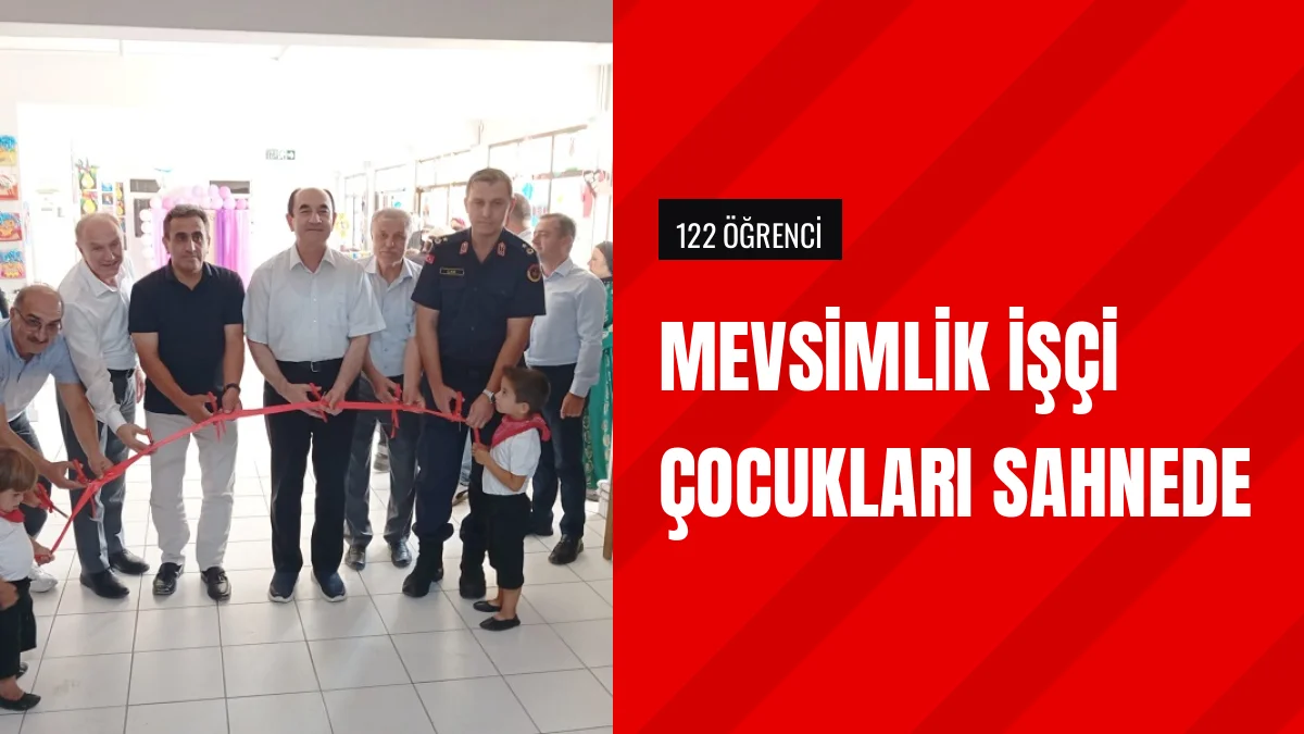 Kaymakam Altıntaş Mevsimlik İşçi Çocuklarının Gösterisini İzledi