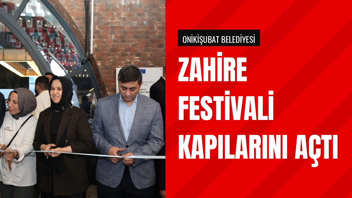 Kaymakam Salih Çiğdem Onikişubat Zahire Festivali Açılışına Katıldı