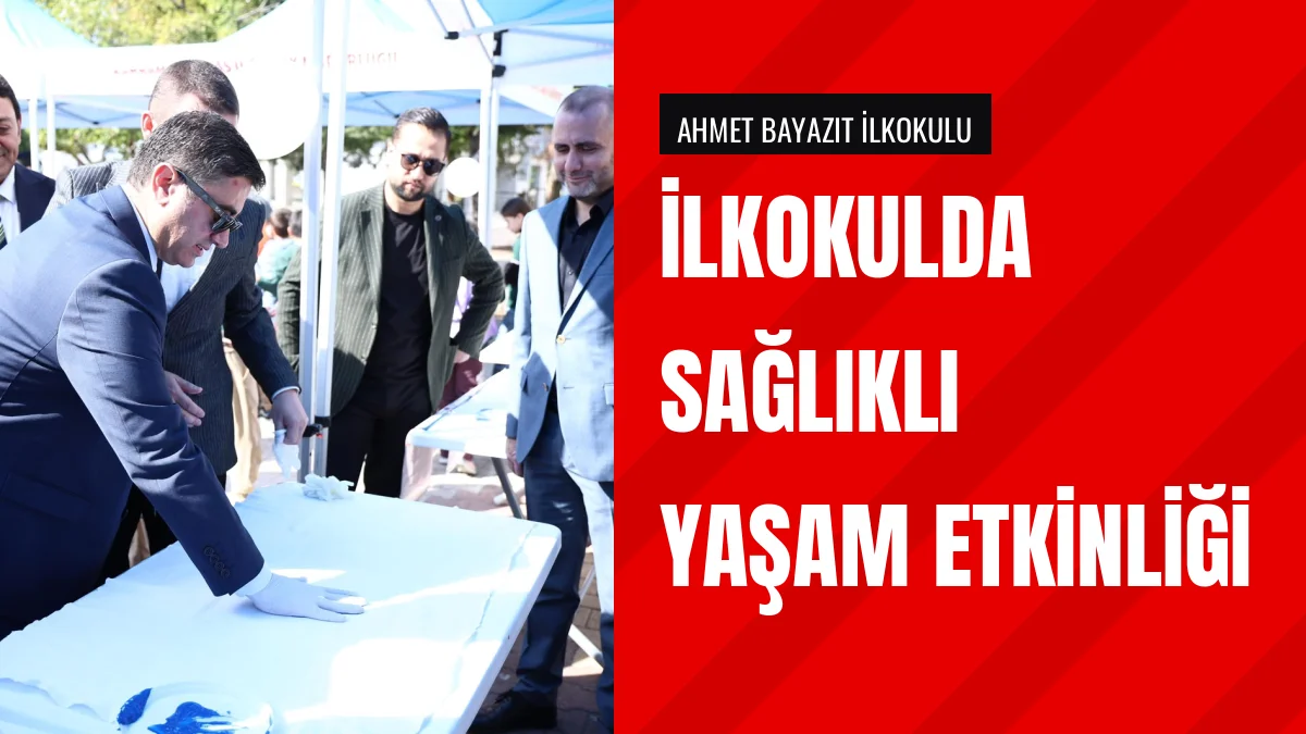 Kaymakam Salih Çiğdem Sağlıklı Çocuk Sağlıklı Gelecek Programında