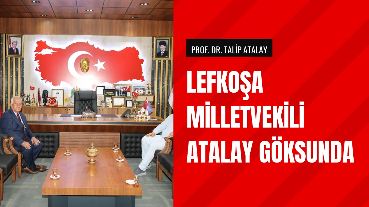 KKTC Milletvekili Atalay Göksun Belediye Başkanı Cüceyi Ziyaret Etti