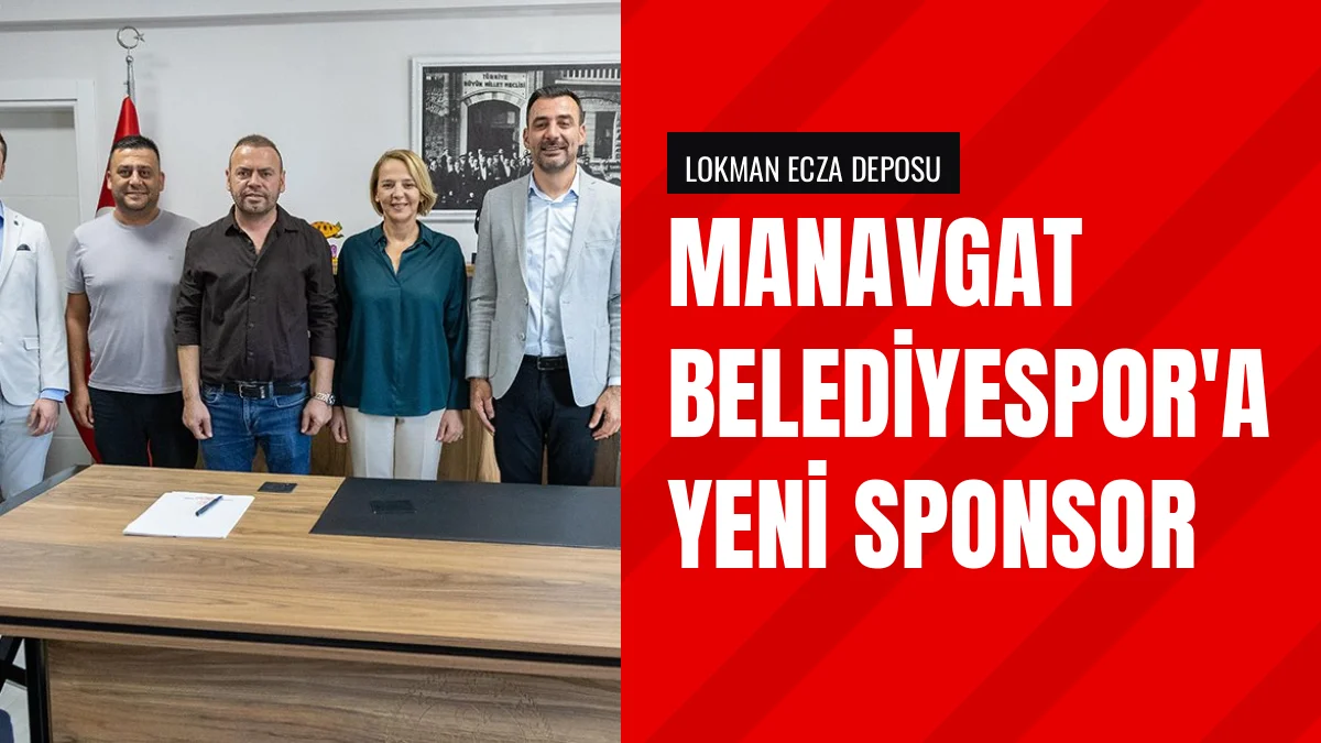 Manavgat Belediyespor Kadın Voleybol Takımına Forma Göğüs Sponsoru