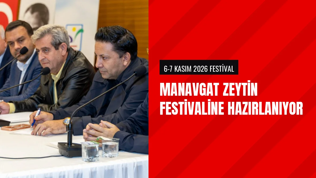 Manavgat Zeytin Festivali İçin Hazırlık Toplantısı Düzenlendi