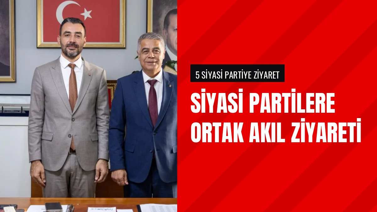 Mehmet Çiçek Manavgat ilçe başkanlıklarına ziyaret gerçekleştirdi