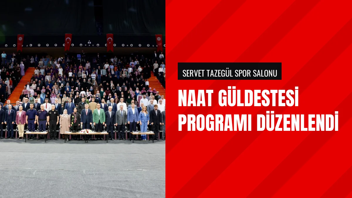 Mersin Valisi Atilla Toros Naat Güldestesi Etkinliğine Katıldı