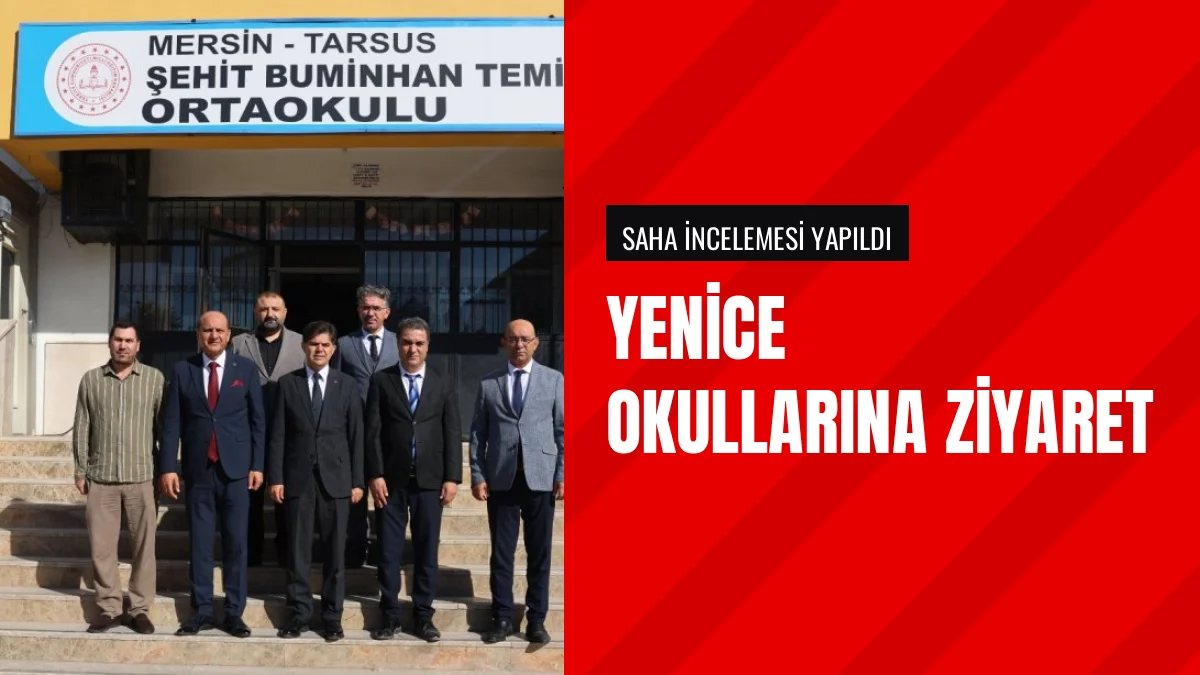 Milli Eğitim Müdürü Muhammed Özdemirci Yenice okullarını denetledi