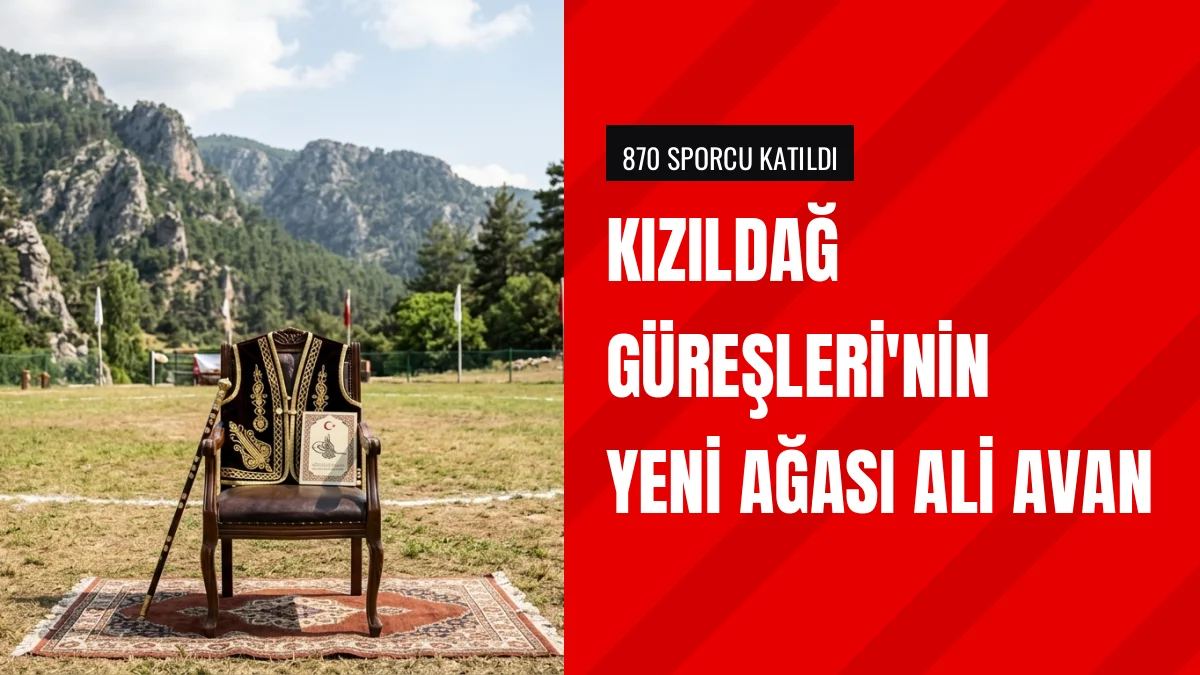 Pozantı Belediye Başkanı Ali Avan Kızıldağ Güreş Ağası Seçildi