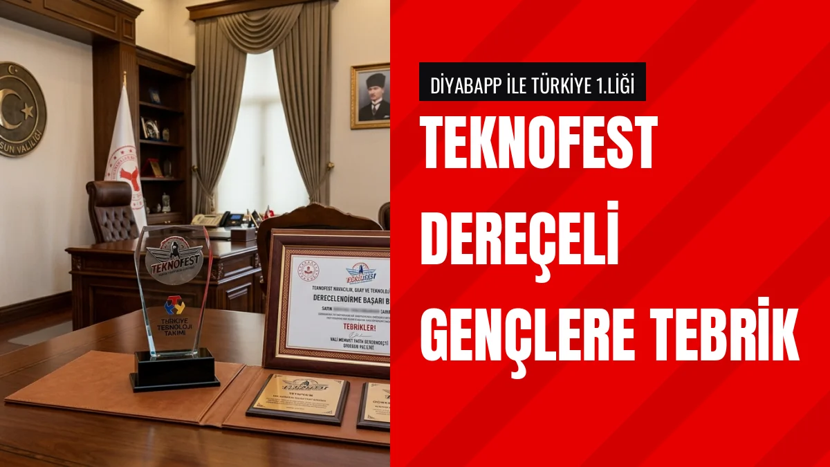 Vali Mehmet Fatih Serdengeçti Teknofest Derecelisi Gençleri Ağırladı